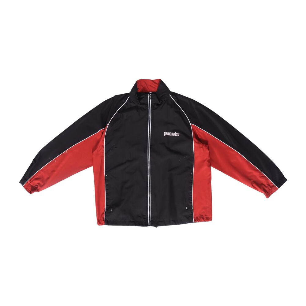 Vintage Gamakatsu Japan Vintage 90s Colorblock Zip Up Windbreaker Red M